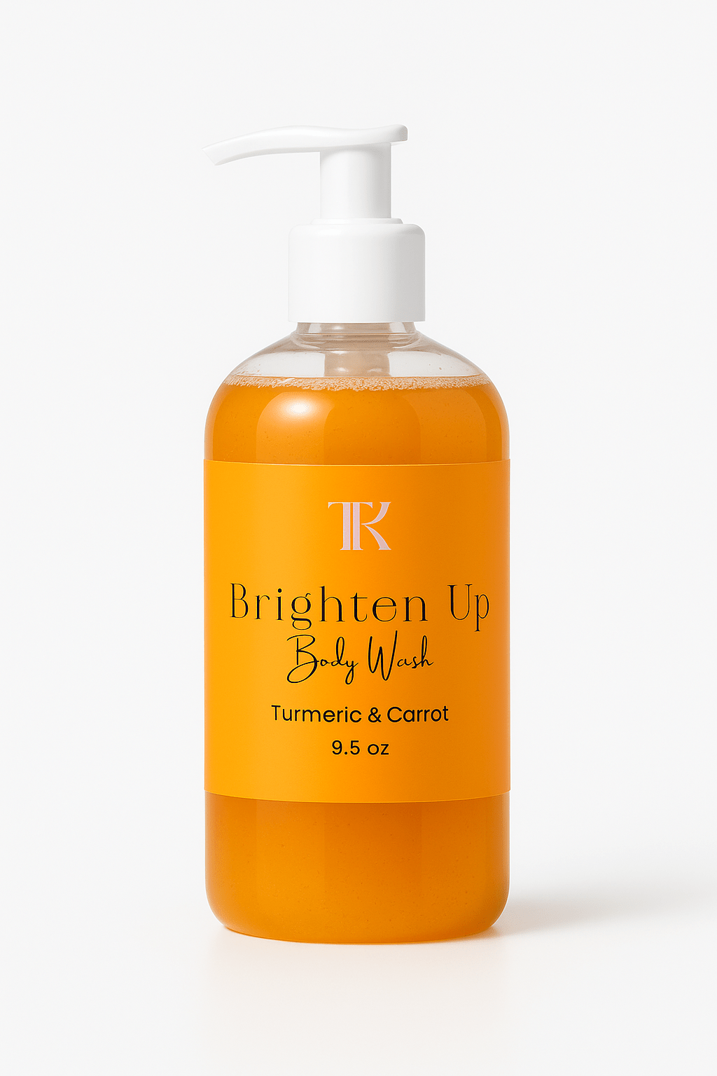 Turmeric & Carrot Brightening Body Wash - Tu Kute Kosmetics.com