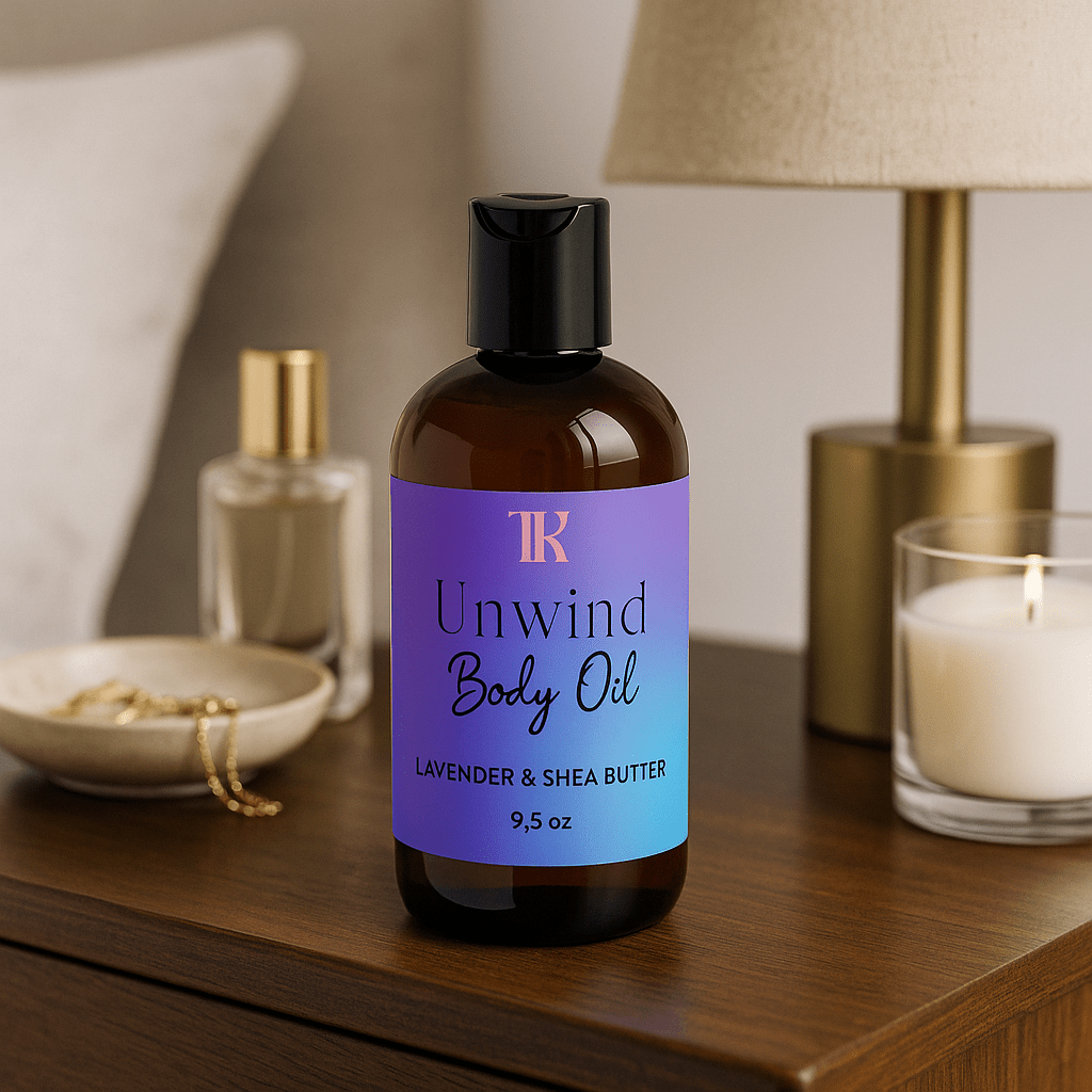 The Unwind Body Oil - Tu Kute Kosmetics.com